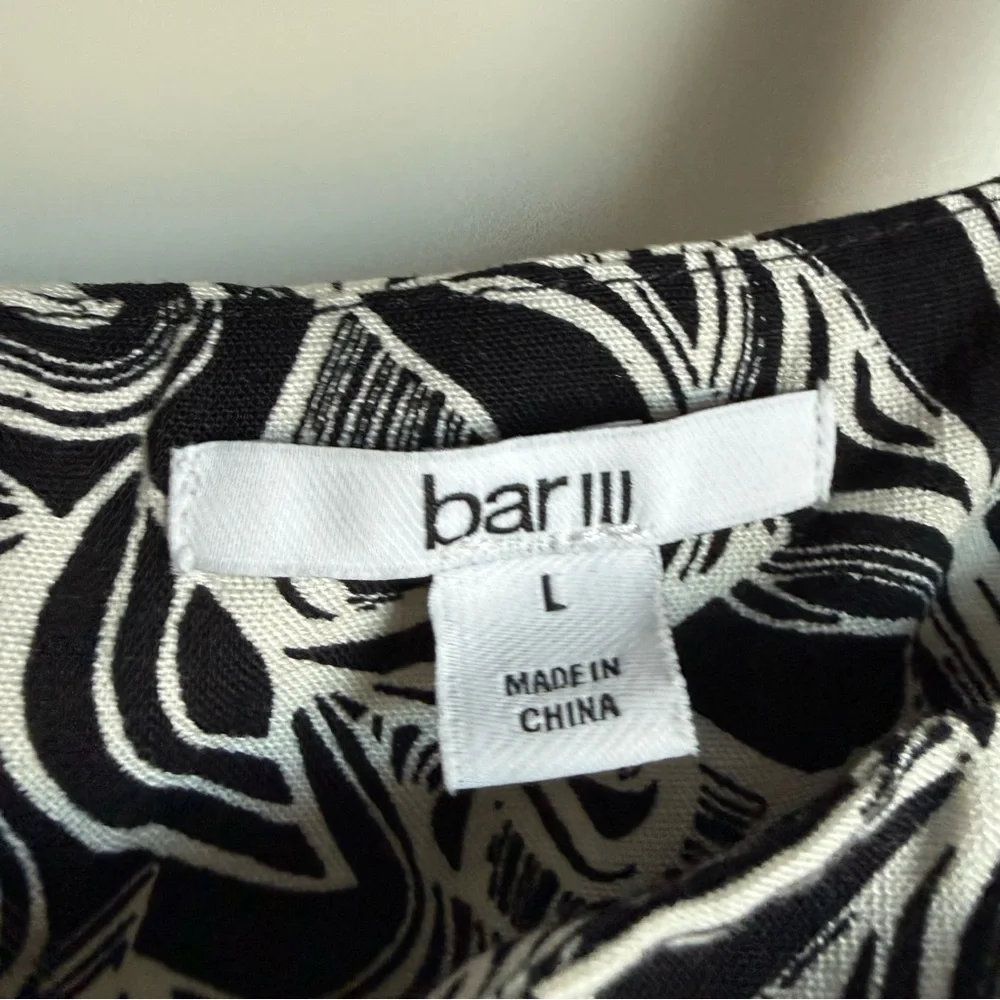 Bar III Abstract Cutout Jumpsuit - Picture 9 of 10
